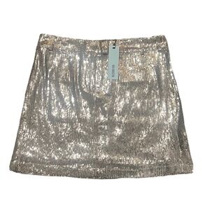 NWT BB Dakota Rose Gold Sequin Skirt 6